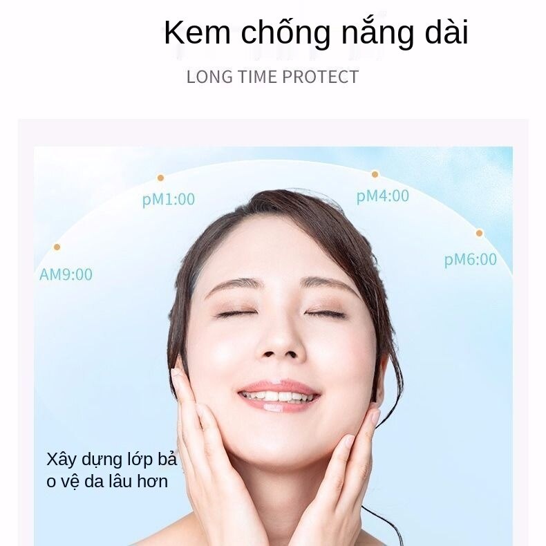 Làm trắng, bổ sung, Xịt chống nắng, cách ly nữ sinh, chống nước và chống tia cực tím