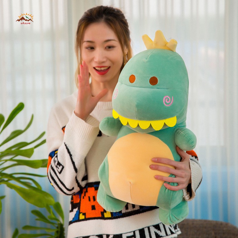 Khủng Long Nhồi Bông Đáng Yêu Cho Bé Gấu bông khủng long có con gà dễ thương êm mịn ZinZon