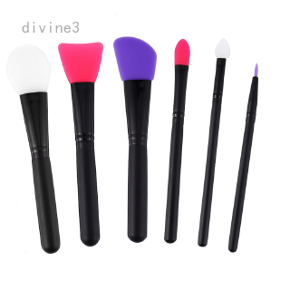 Set 6 Cọ Silicon Đắp Mặt Nạ Tiện Dụng