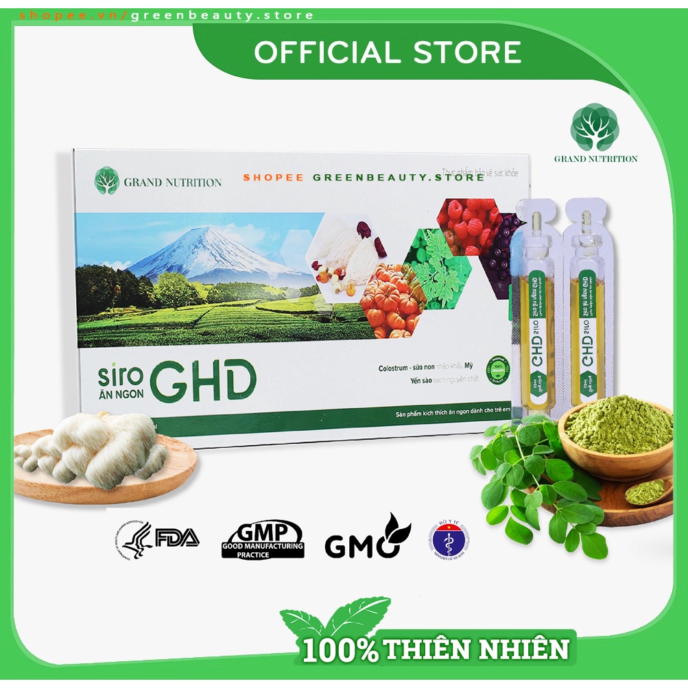 Siro Ăn Ngon GHD Chính Hãng