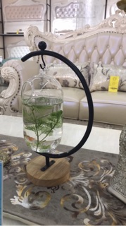Giá treo sắt đế gỗ