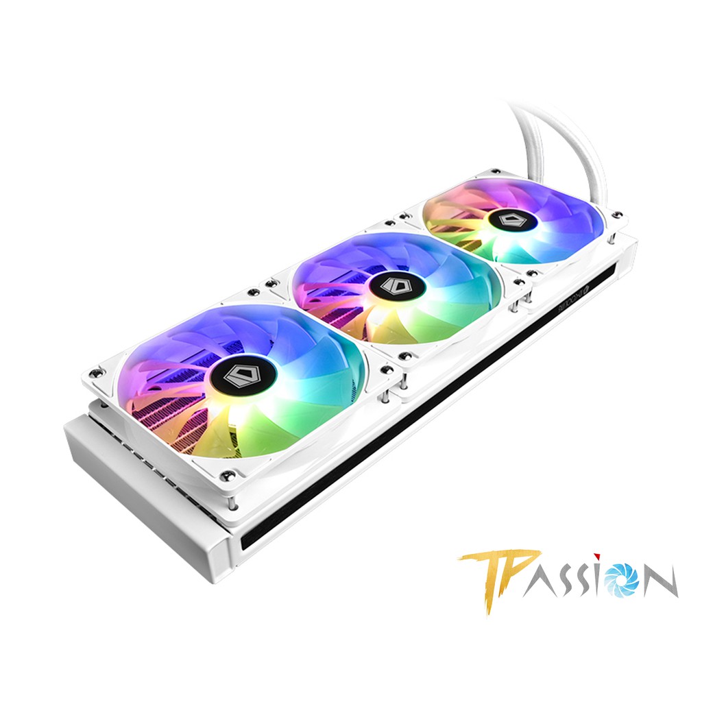 Tản nhiệt nước AIO CPU ID-Cooling ZOOMFLOW 360XT | 360X ARGB ĐEN | TRẮNG SNOW EDITION - Chính hãng, LED rainbow