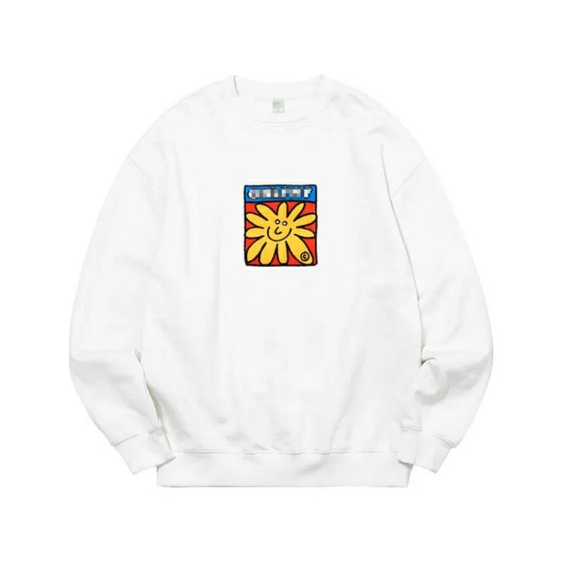 2 mẫu áo nỉ in hình cute giống Beomgyu và Huening Kai TXT