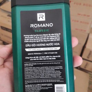 Dầu gội Romano 180g classic