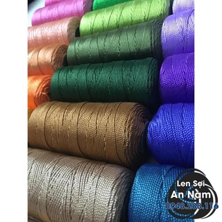 [Bảng 2] -  Sợi Thô Trơn 2mm -[Len Sợi An Nam] - Sỉ Lẻ