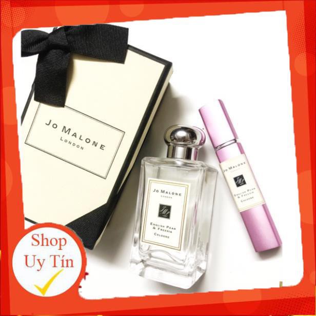 🍓 NEW 🍓 Mẫu thử nước hoa jo malone english pear & freesia 10ml dạng xịt. 🍭 SIÊU RẺ 🍭