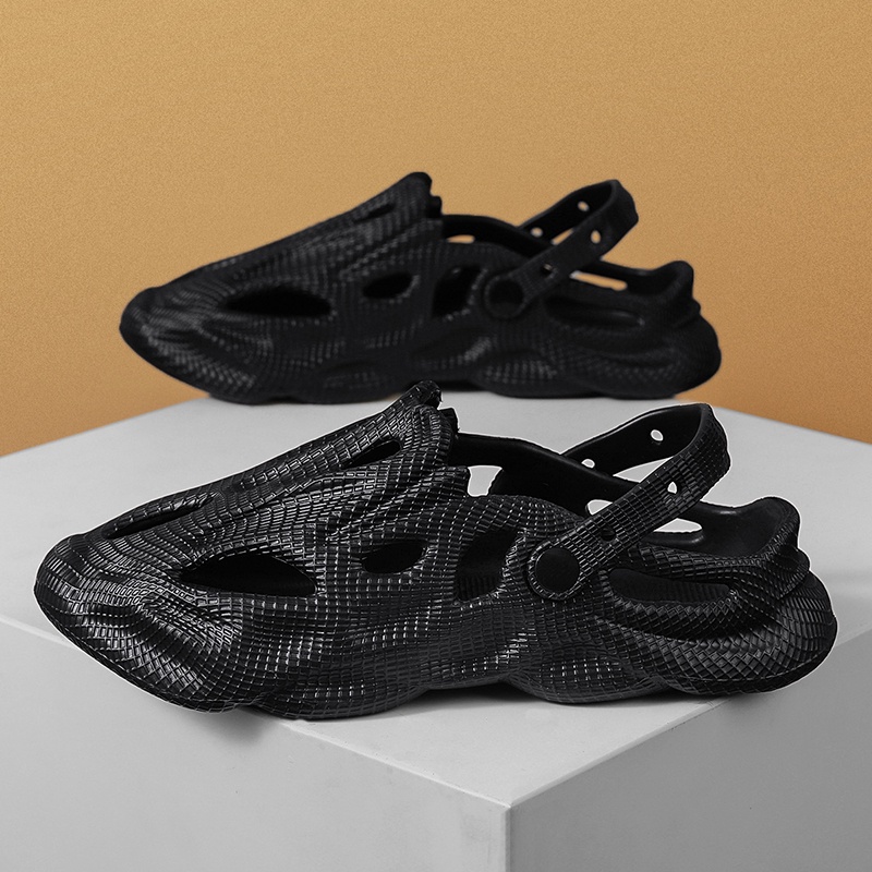 Giày Sandal Đục Lỗ Siêu Nhẹ Thời Trang Cho Nam Giới