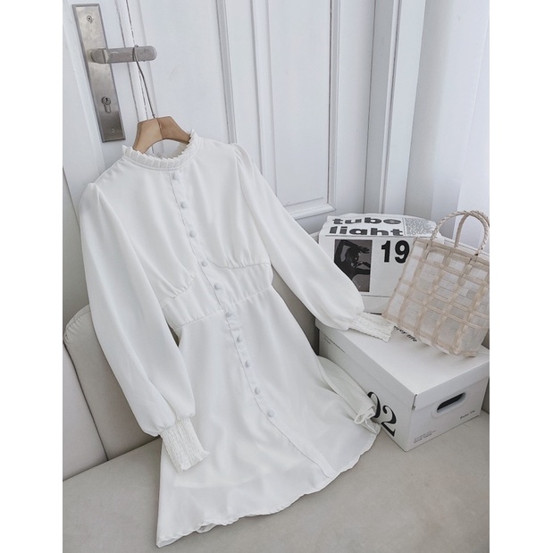 ĐẦM TRẮNG TRỤ BÈO NÚT HẠT TAY BO