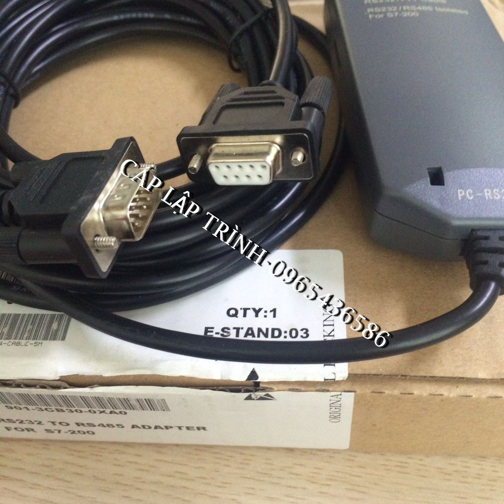 Cáp lập trình PC-PPI+ 6ES7901-3CB30-0XA0 Siemens S7-200 PLC | BigBuy360 - bigbuy360.vn