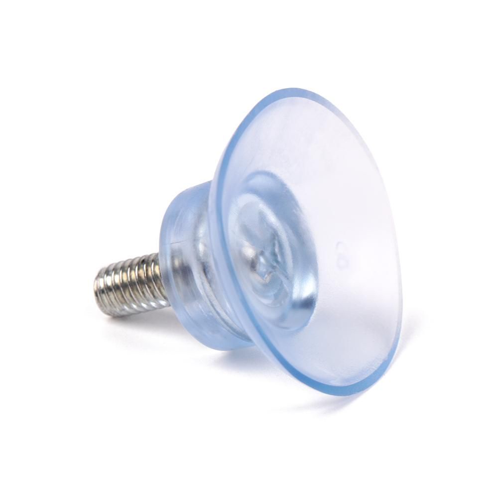 Set 10 móc treo đồ trong suốt có cốc hút gắn tường nhà tắm/ phòng bếp