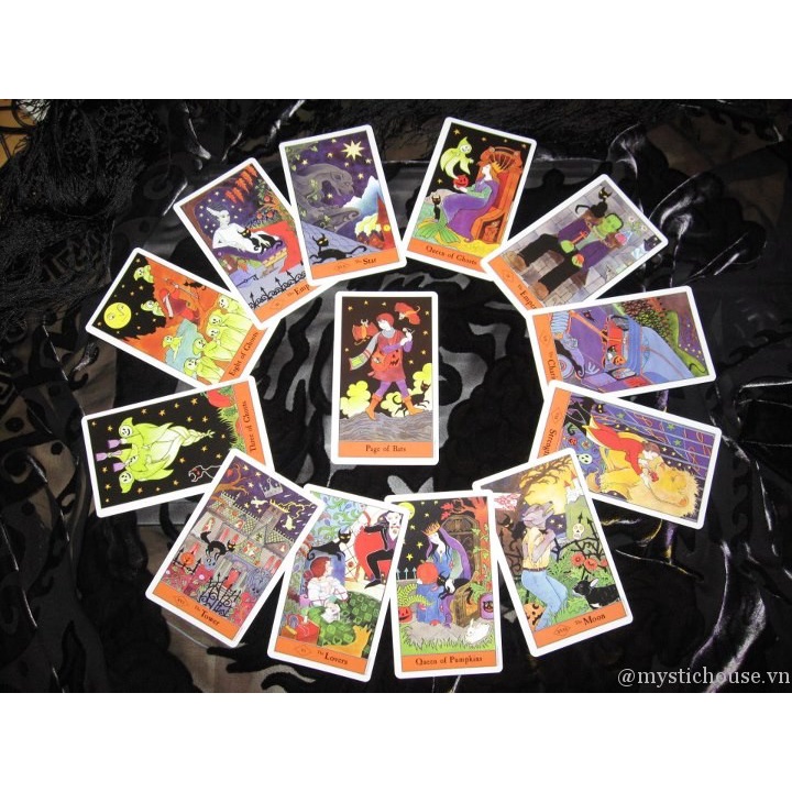 [Size Gốc] Bộ bài The Halloween Tarot M1