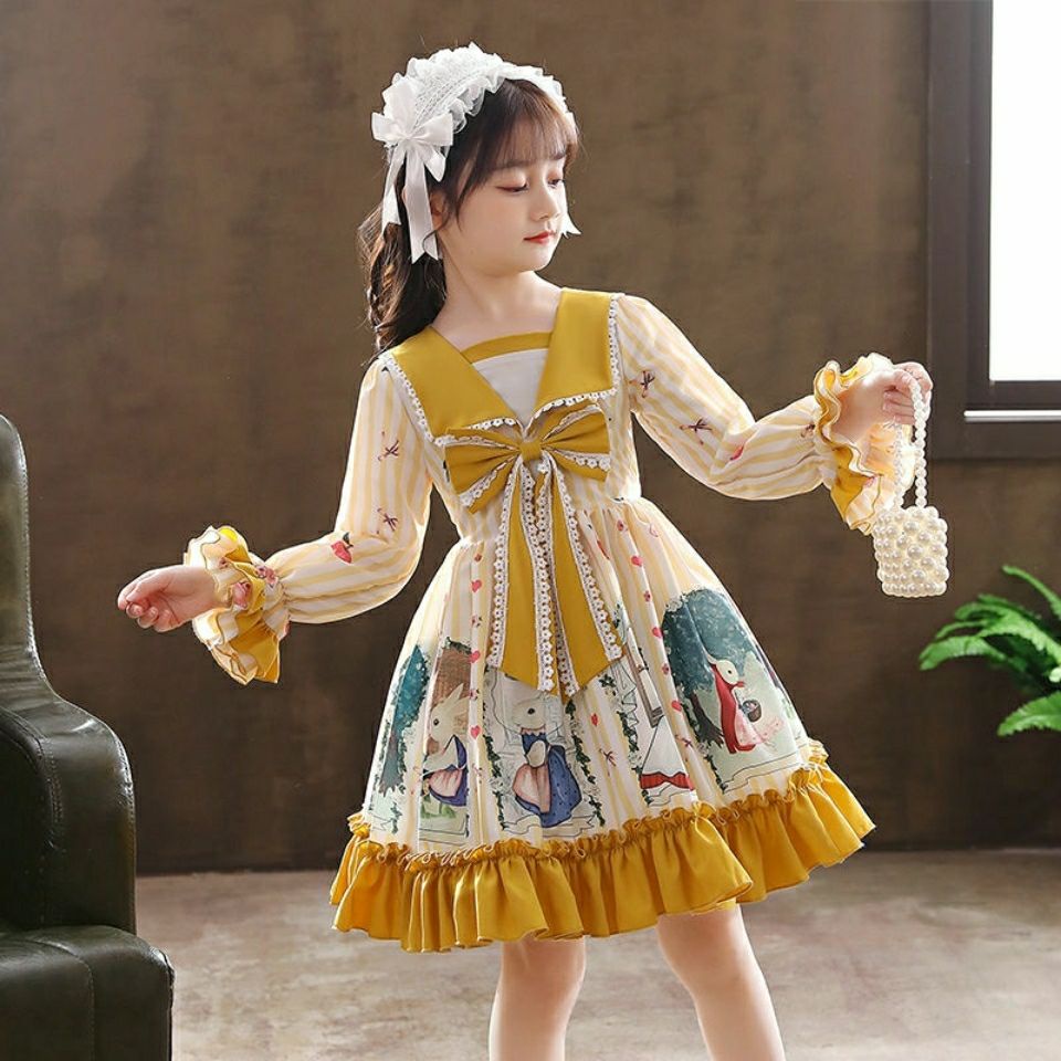 Đầm Công Chúa lolita Dễ Thương Cho Bé Gái