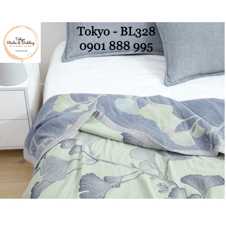 S76_Chăn Thu Xô Organic Cotton Dòng Cao Cấp