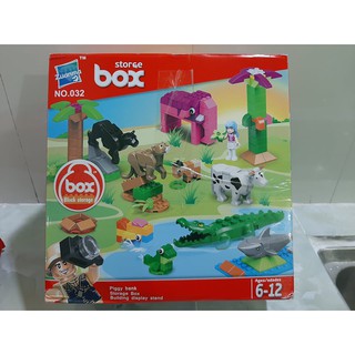 Lắp ráp lego duplo chuyến thám hiểm động vật hoang dã của bé