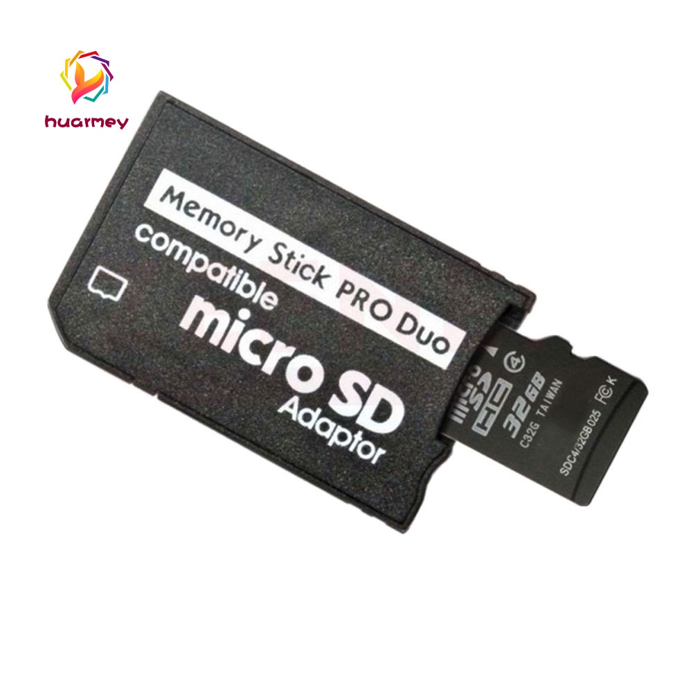 Phụ kiện trò chơi HU 8/16 / 32G hỗ trợ chuyển đổi thẻ TF sang Micro SD MS cho Sony PSP