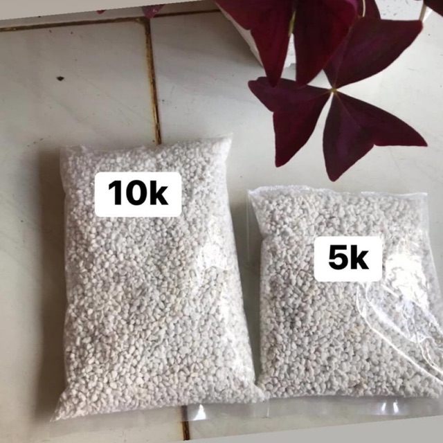 Đá perlite- đá chân trâu trang trí trồng cây gói 50GR