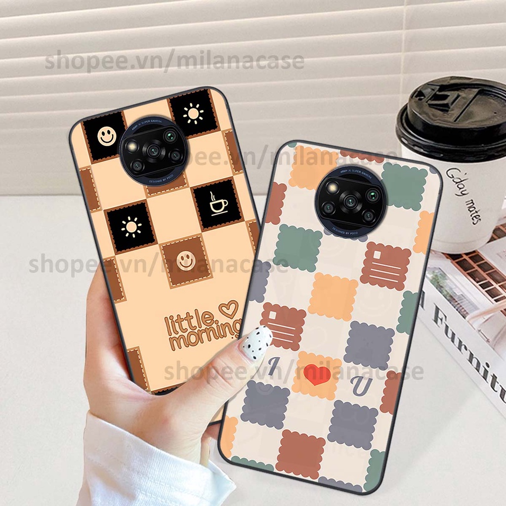 Ốp Xiaomi Poco X3 / Poco X3 Pro caro họa tiết nhiều màu sắc siêu đẹp thời trang cá tính
