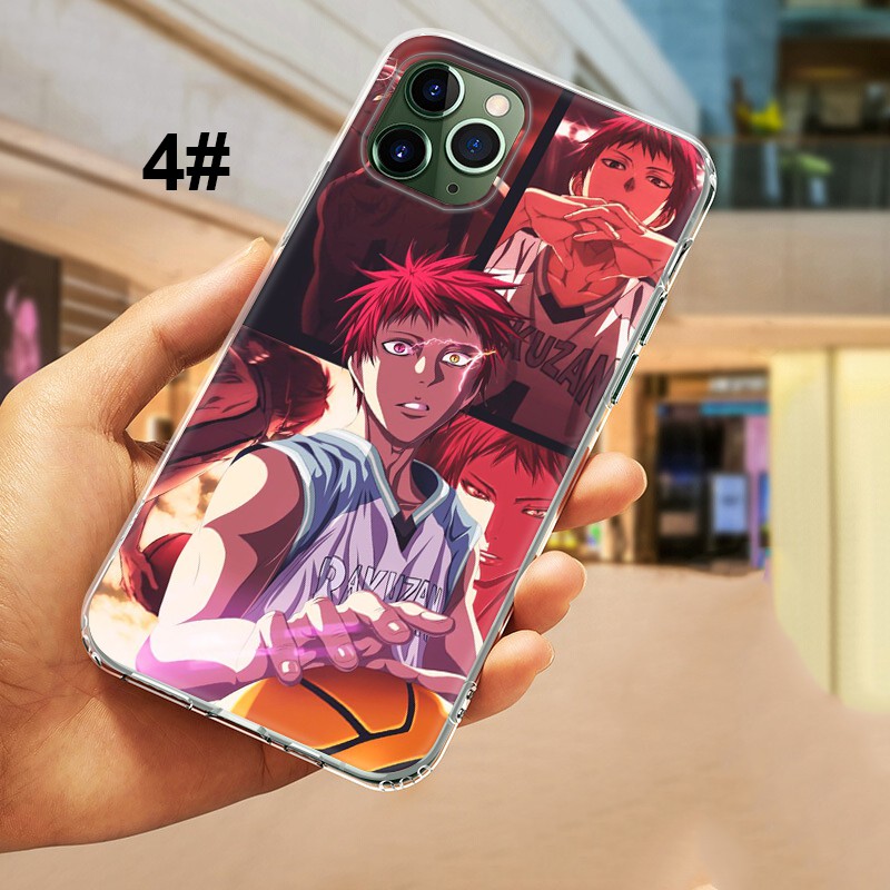 Ốp điện thoại silicon mềm hình anime Kuroko's Basketball 84YF cho iPhone XR X Xs Max 8 7 6s 6 Plus 5 5s SE 2020