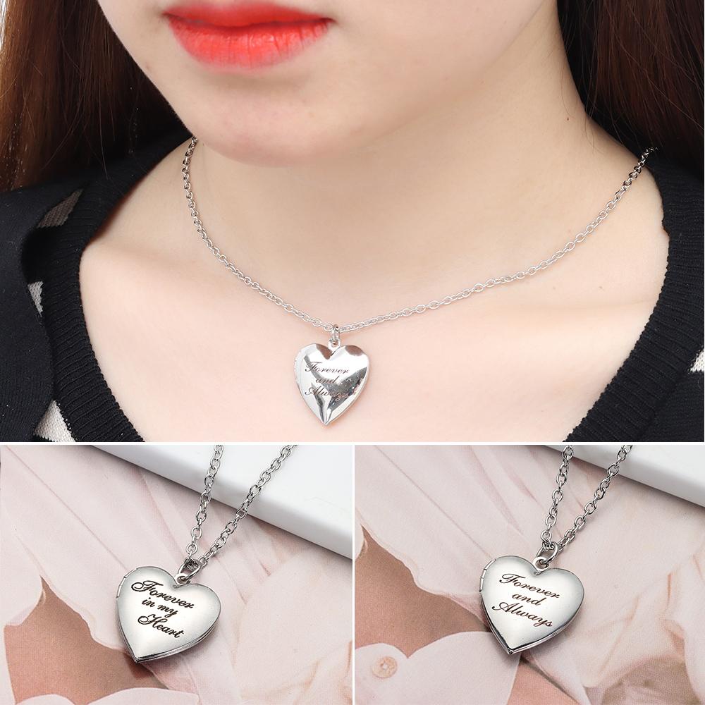 Vòng cổ Khắc Chữ Forever in my Heart Friend Forever and Always Thời Trang Cho Nam Và Nữ