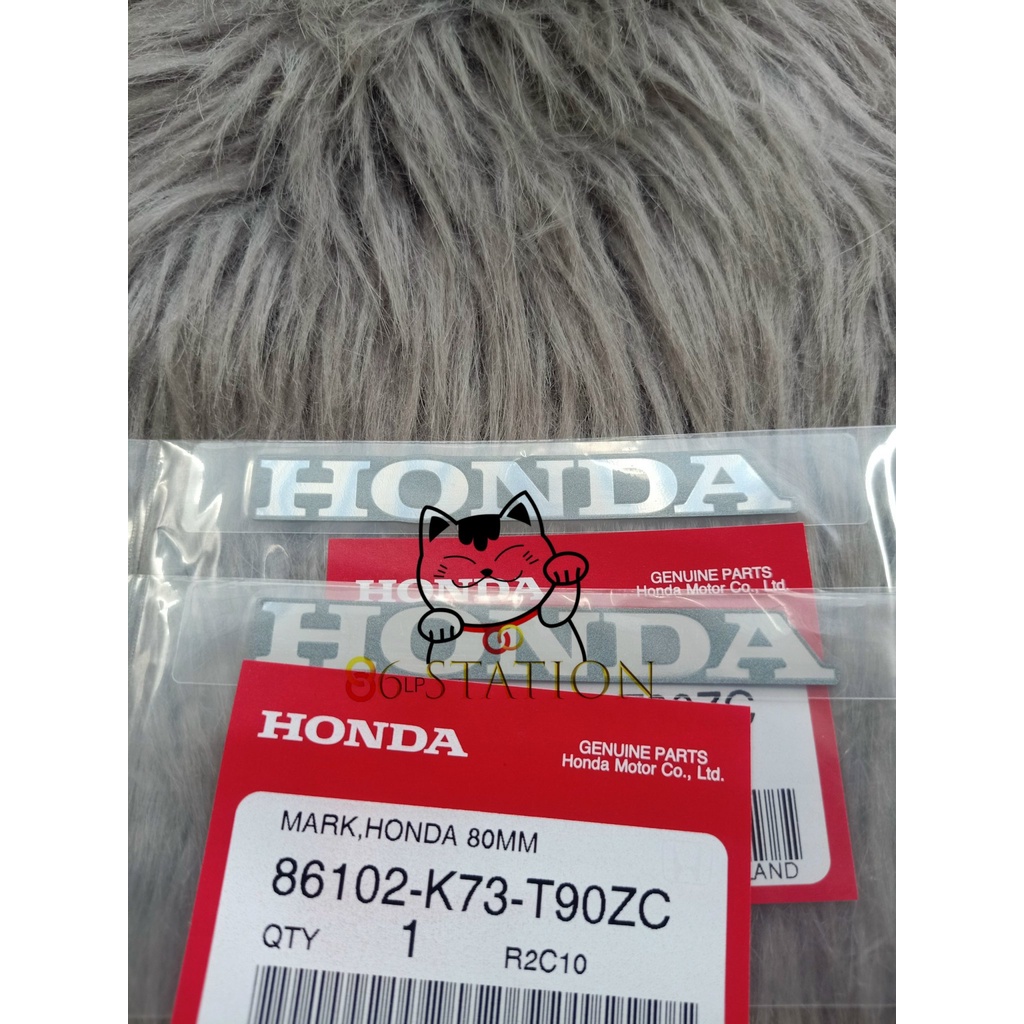 Tem honda dán bửng wave 125i màu bạc