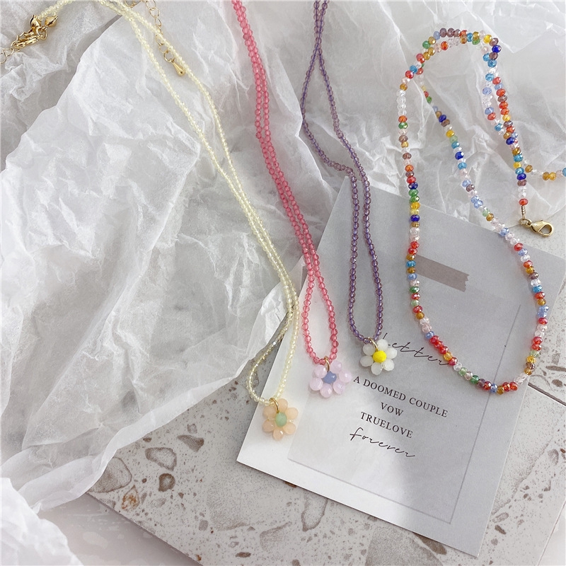Vòng Cổ Choker Mặt Hoa Đính Hạt Phong Cách Retro Thời Trang Cho Nữ
