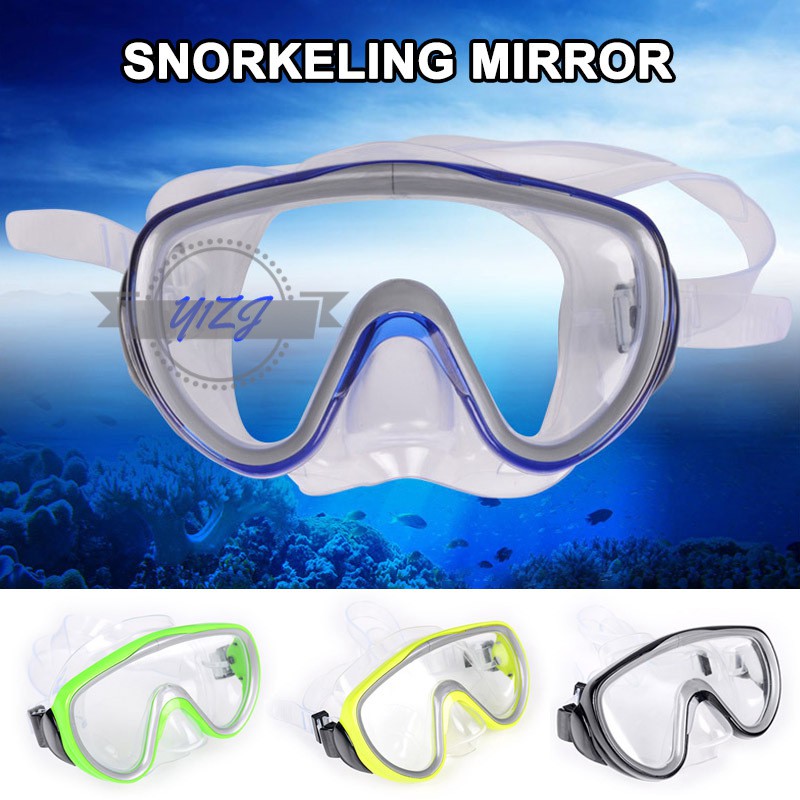 Y1ZJ Professional Underwater Diving Mask Swimming Scuba Snorkel Goggles &amp;VN