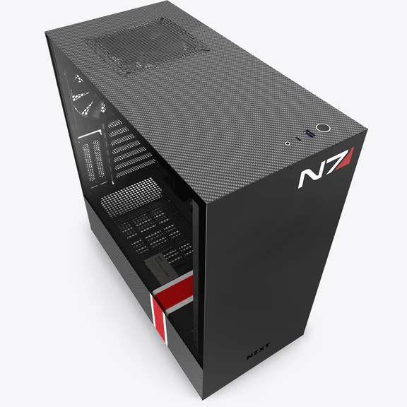 Vỏ Case Máy Tính NZXT H510i Mass Effect - Matte Black