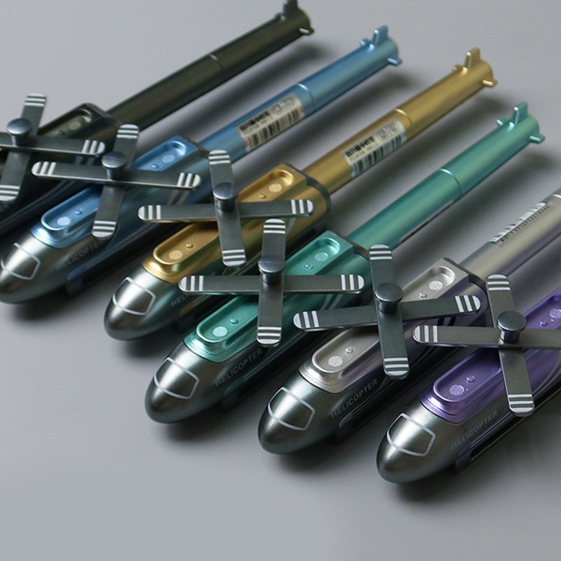 Bút Mực Gel Ngòi 0.5mm Mực Đen Hình Trực Thăng