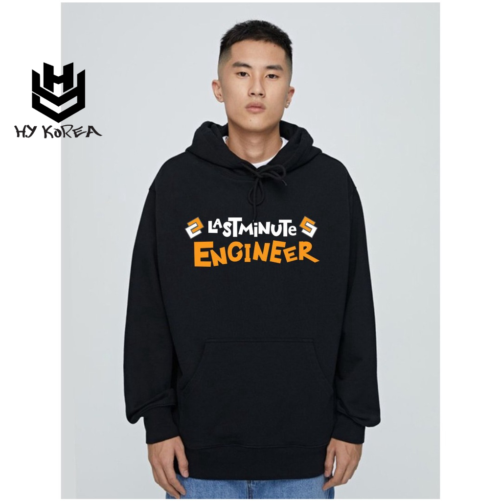 Áo Hoodie Nỉ Bông Engineer 767 HY KOREA Nam Nữ Form Rộng