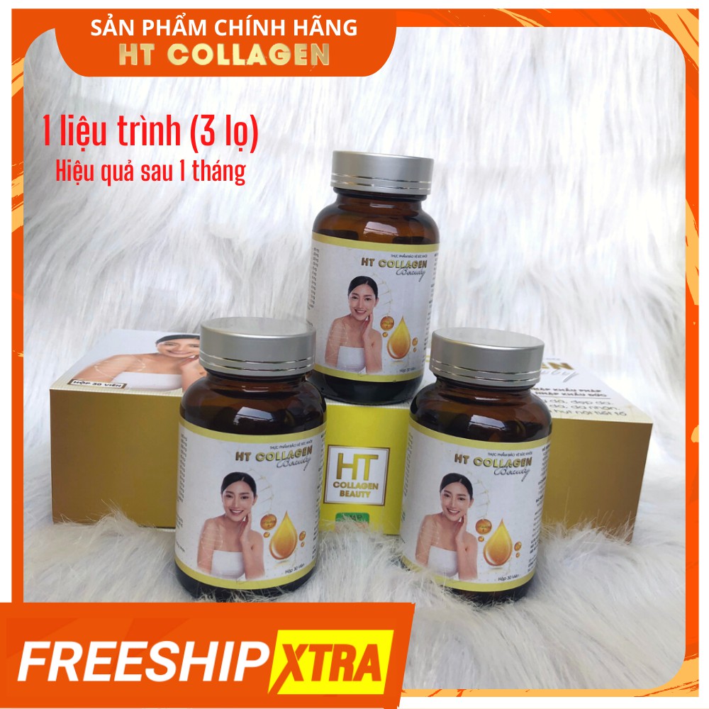 [ 3 lọ] Collagen đẹp da HT COLLAGEN hiệu quả sau 30 ngày sử dụng
