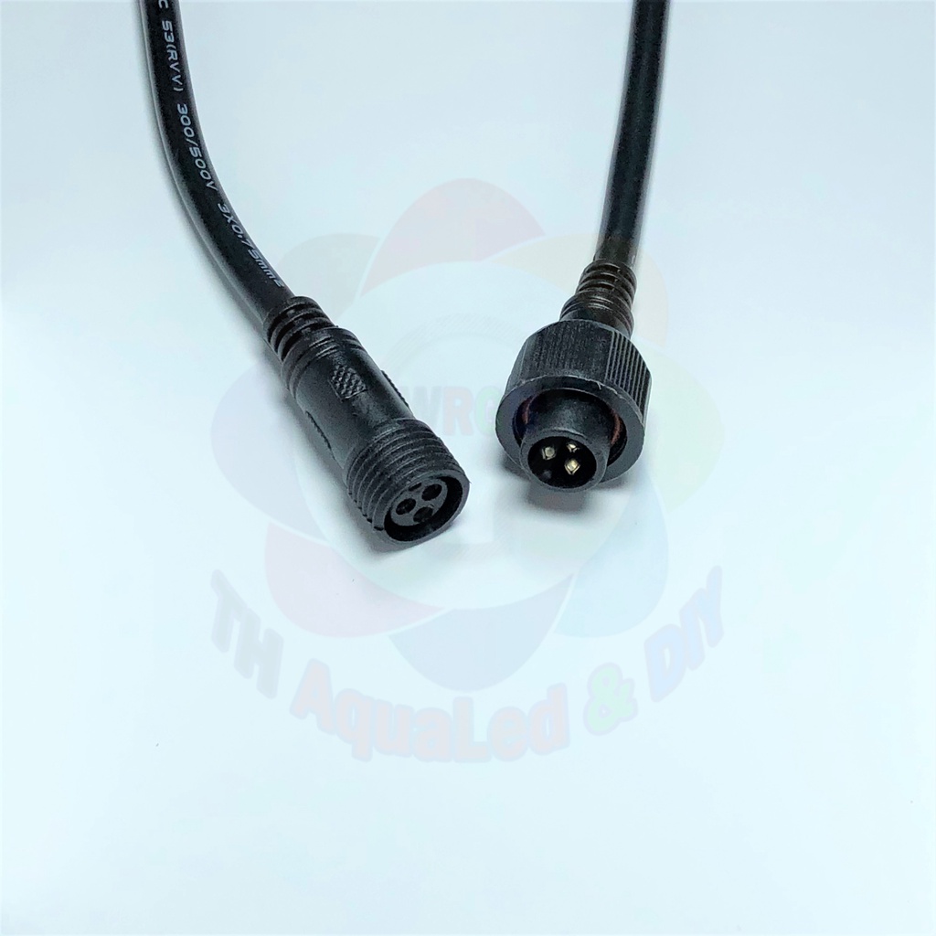 Bộ Jack cắm chống nước âm dương lõi 0.75mm2, phân loại 2,3,4,5 Pin  dày kết nối chắc chắn thuận tiện