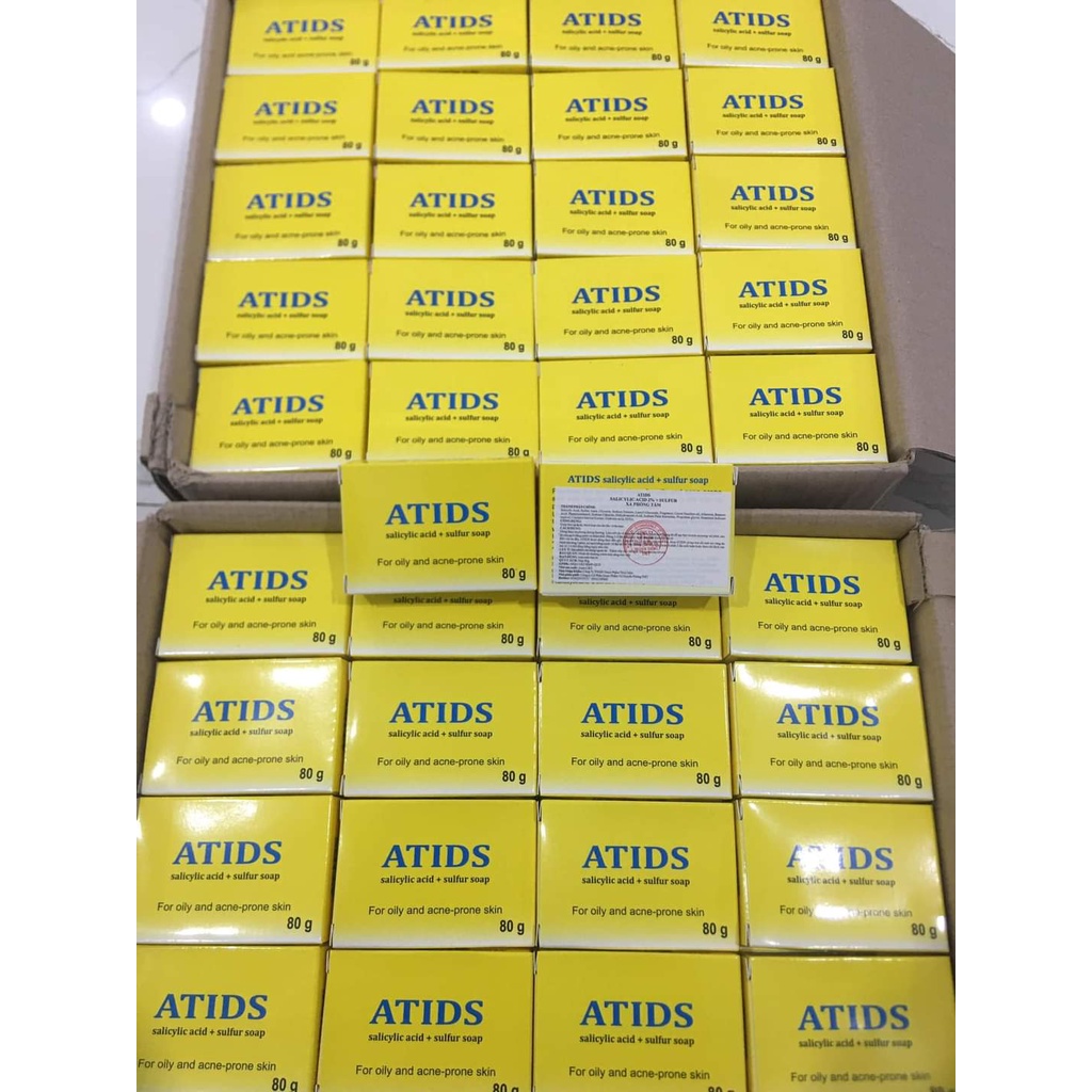 Xà phòng ATIDS giảm mụn lưng nấm ngứa 80g