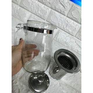 Bình trà thủy tinh 750 ml