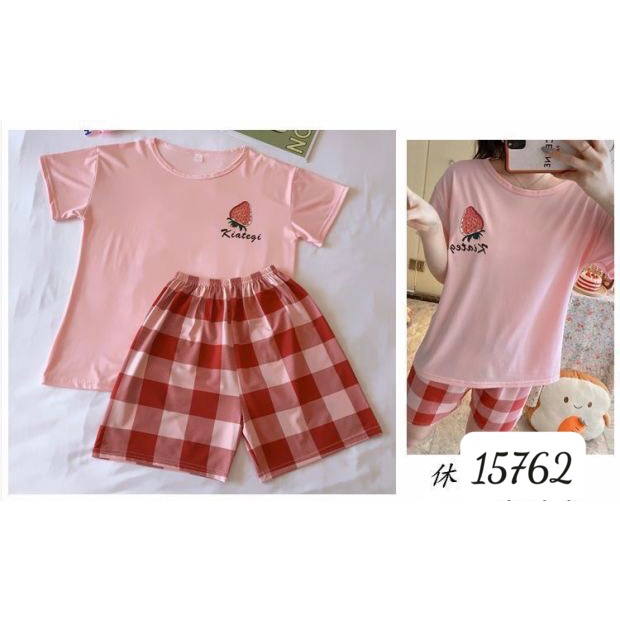 Đồ bộ đùi BIG SIZE Hình D â u Hồng SS.H 15762