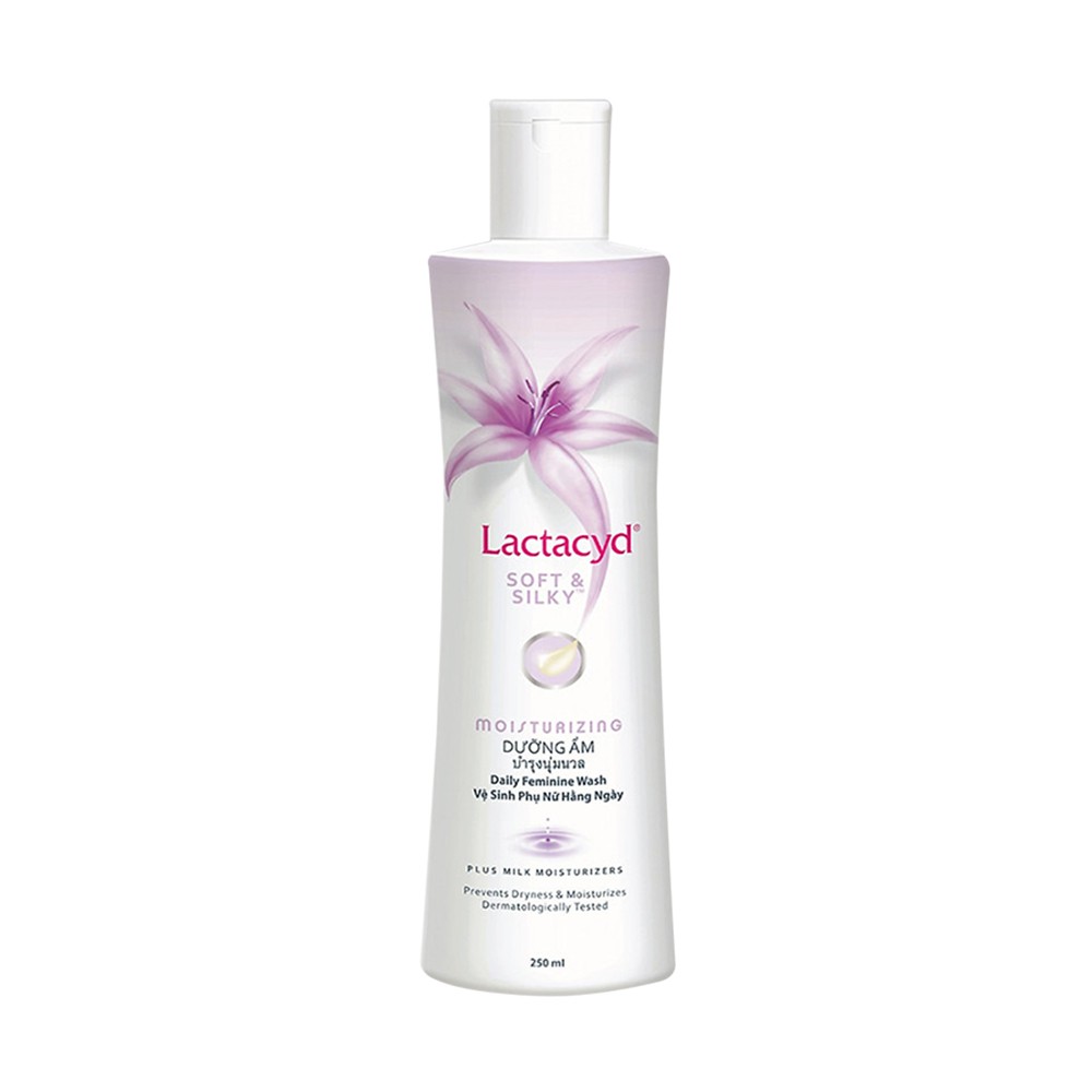 Dung Dịch Vệ Sinh Phụ Nữ Lactacyd Soft And Silky 250ml