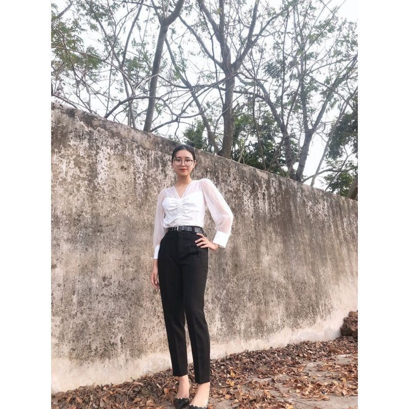 Quần Baggy Công Sở, Quần học sinh, Dáng Đẹp Thoitrangmoon