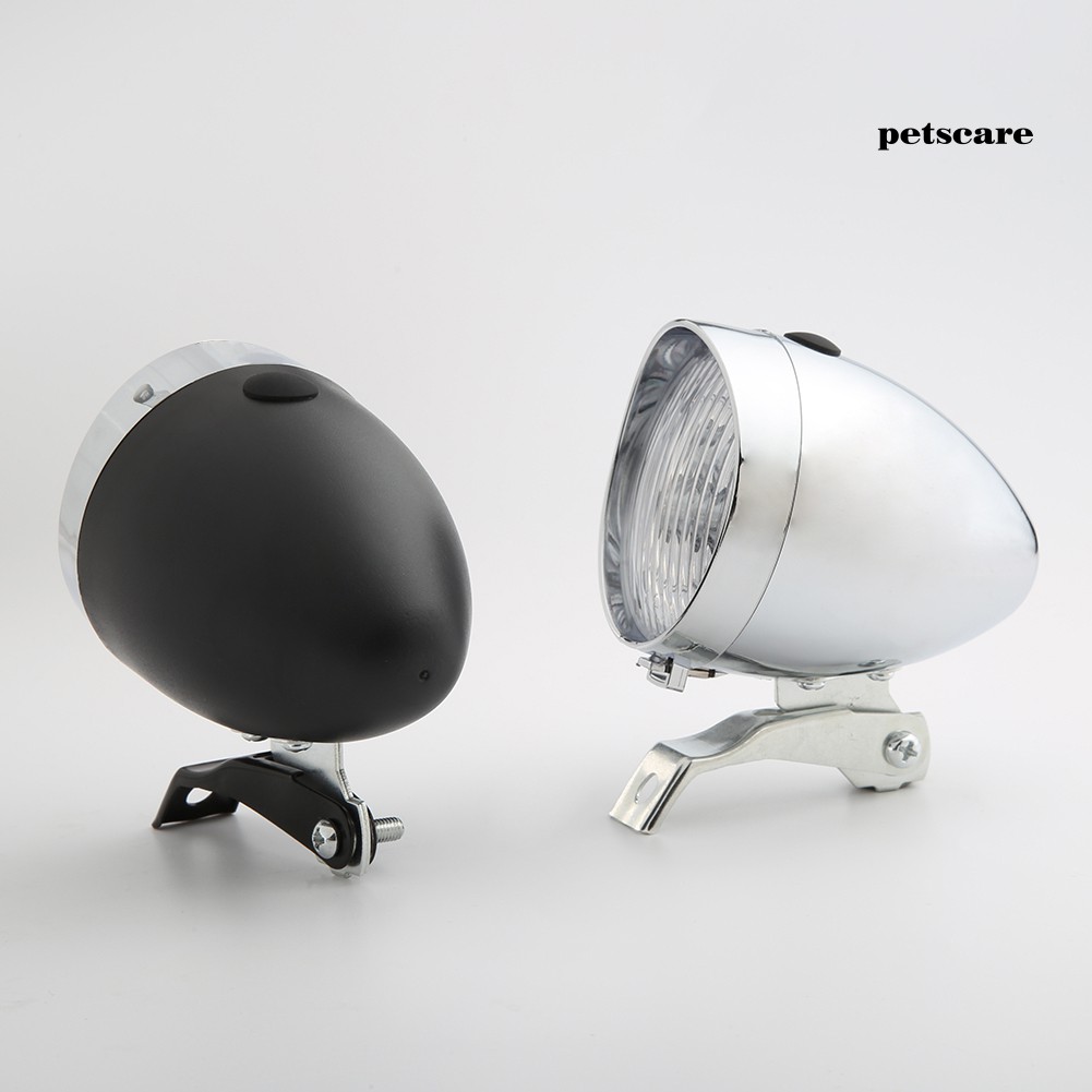 Đèn Pha Xe Đạp 3 Bóng Led 2 Chế Độ