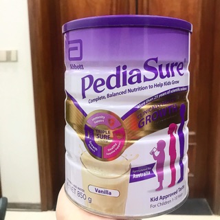 Sữa Pediasure Úc nắp tím năng lượng cao cho bé (date xa tắp)