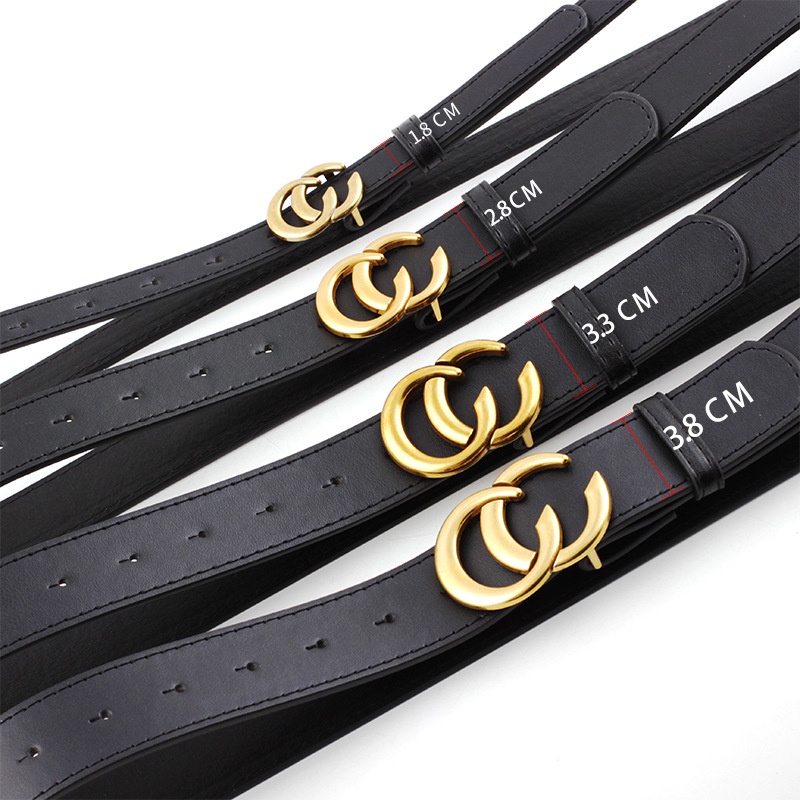 Thắt Lưng Màu Đen Phong Cách Cao Bồi Dành Cho Nam Và Nữ