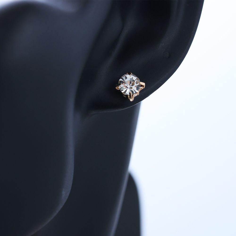 Set 1 / 6 Đôi Bông Tai Xỏ Hạt Ngọc Trai Phong Cách Cổ Điển Thời