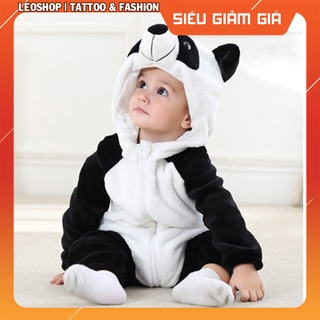 Bộ Đồ Thú Cho Bé 0-3 tuổi ❤️ Bộ Đồ Thú Gấu Trúc ❤️ FREESHIP ❤️