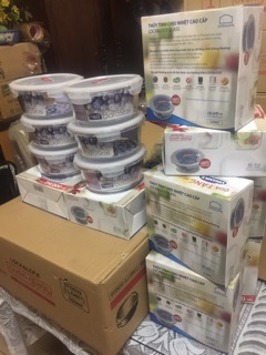THỐ Thuỷ Tinh LOCk&lock 950ml.