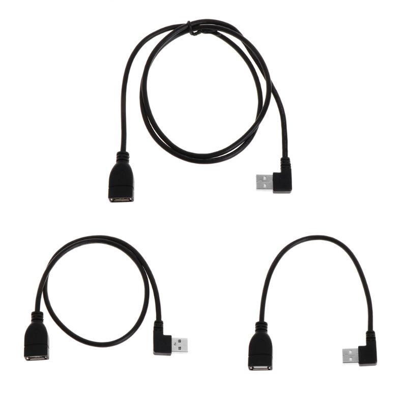 Dây Cáp Nối Dài USB Loại A USB 2 0 Góc Phải 90 Độ