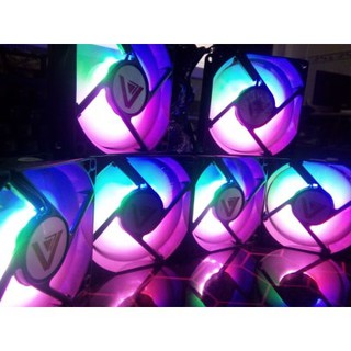 Fan LED 80mm ( Fan 8 ) gắn thùng case máy tính cực đẹp 5 màu