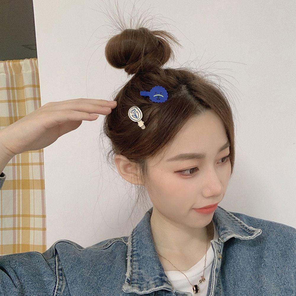 VANES1 Kẹp TóC HìNh Chú GấU Cherry Dễ Thương Cho Nữ