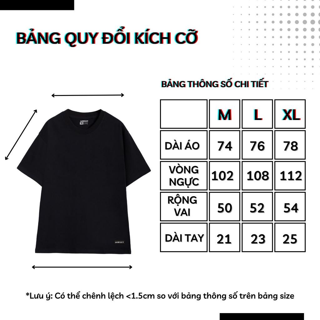 Áo thun unisex nam nữ RABBIT LOTSO LOWKEY đẹp K0083 - Form rộng thấm hút mồ hôi