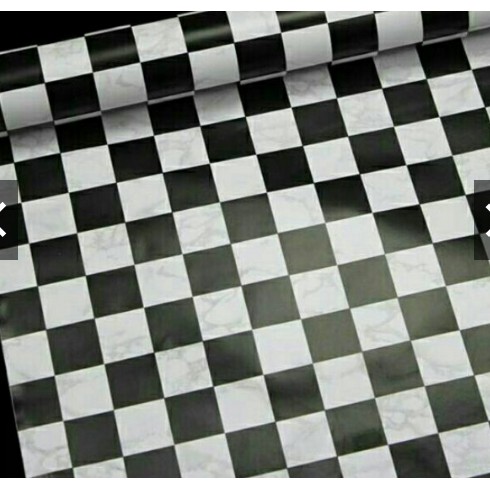 1 mét Decal giấy dán tường ô trắng đen khổ rộng 0.45m keo sẵn | BigBuy360 - bigbuy360.vn