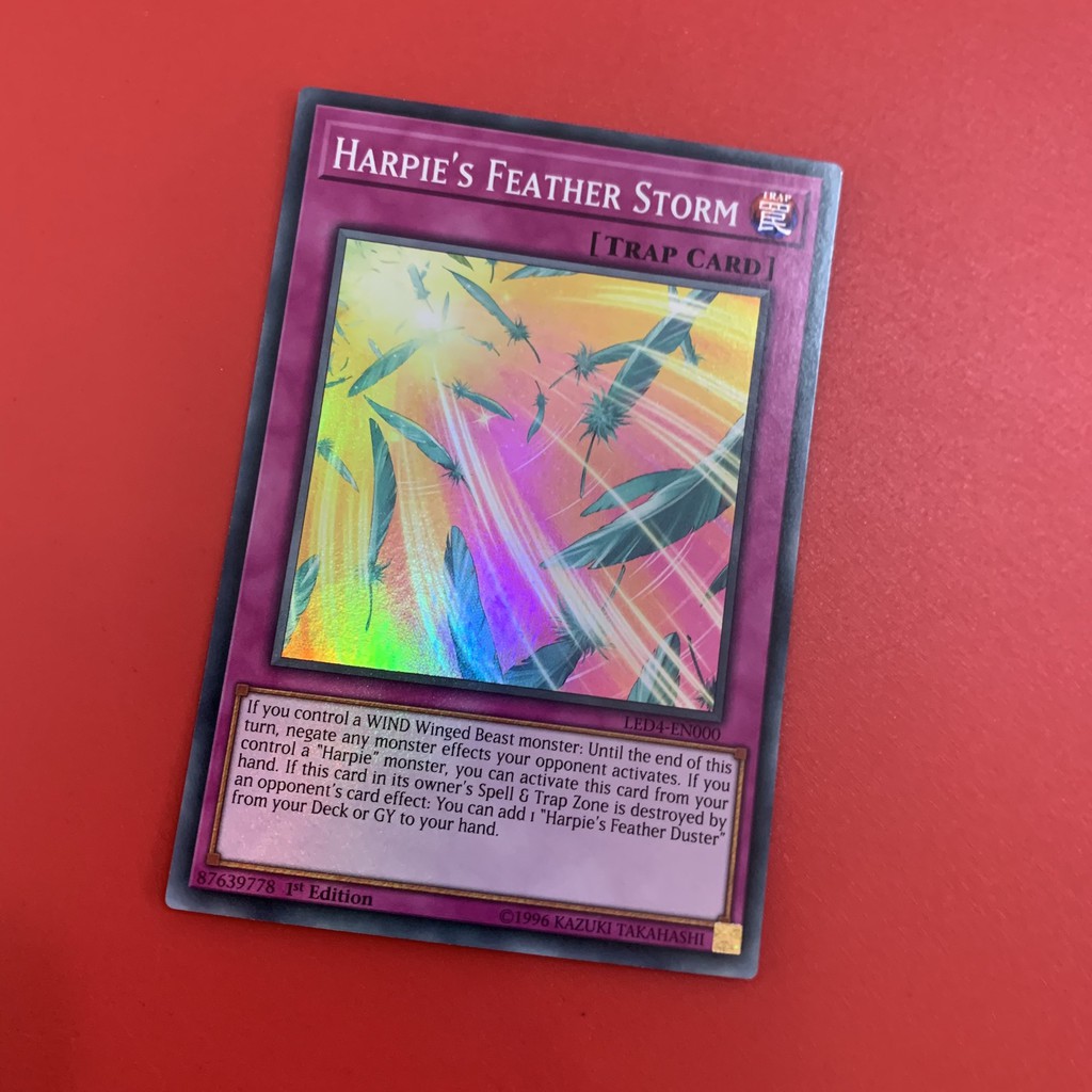 EN]Thẻ Bài Yugioh Chính Hãng] Harpie's Feather Storm