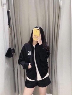 Áo bomber thêu NY