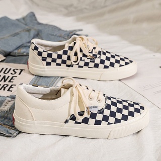 Giày Thể Thao Sneaker Nam Nữ - Giày 𝐕𝐀𝐍𝐒 caro buộc dây calassic hàng chất lượng